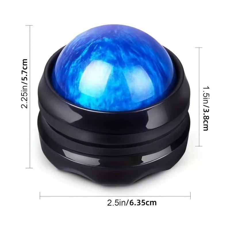 1 stk Håndholdt massasjeball for dypvevsmassasje, Brukes for å avslappe muskelhinnene i nakke, skuldre og rygg