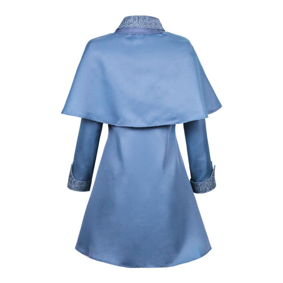 (Kids 120) Harry Potter Fleur Isabelle Delacour Cosplay Costumes Beauxbaton School Uniform Set for Kids Adults