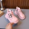 Girls' Martin Boots New Autumn Style Boys' Single Boots British Style Children's Boots Autumn Winter Casual Ankle Boots