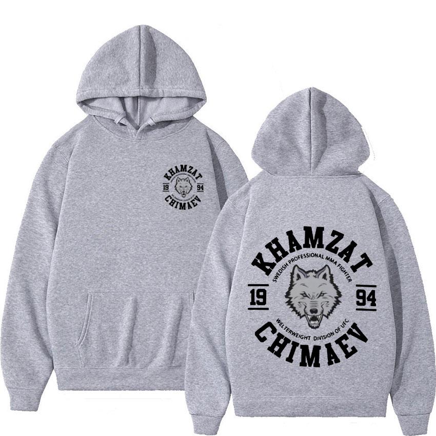 

Khamzat Chimaev Fighter Print Hoodies Streetwear Men Women Clothing Fashion Sweatshirts Fleece Long Sleeve Pullovers Hoodie Y2K 3XL