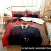 Set Biancheria da Letto Stampa 3D Peaky Blinders Matrimoniale Singolo King Copripiumino Piumone Federa Bambini Bambine Adulti Camera da Letto