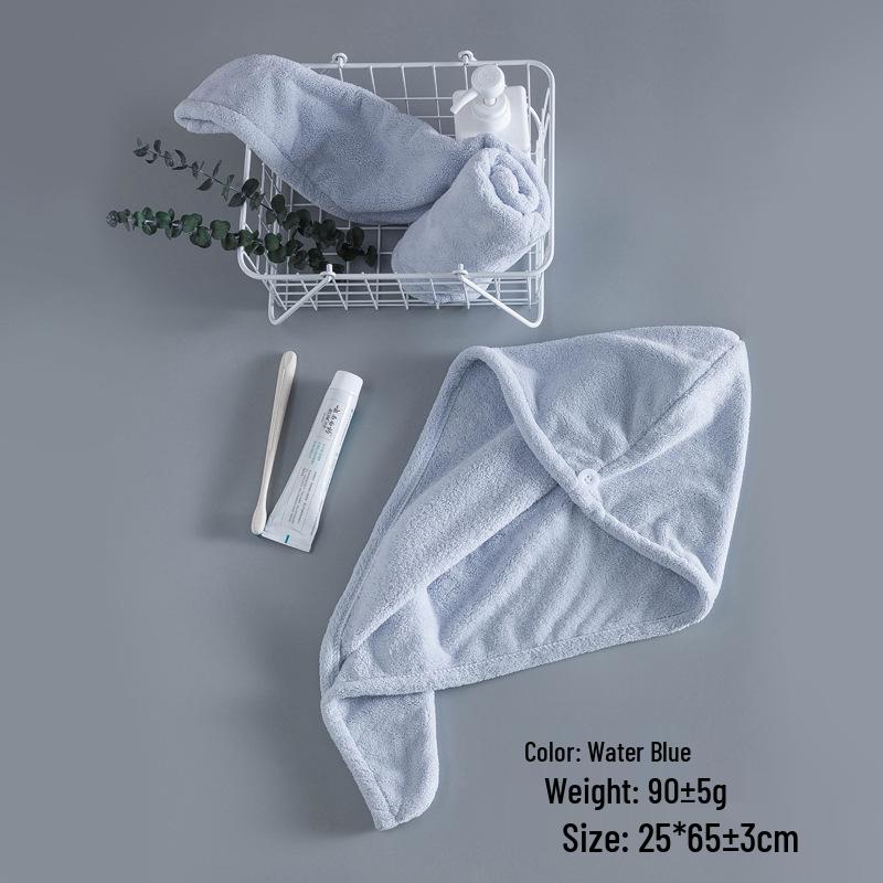 Women's Quick-Dry Coral Fleece Hair Wrap Towel
