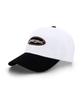 GRAM OUNCE POUND Shop Oval Two Tone 6-Panel Cap White & Black