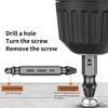 Broken Screw Extractor Set,with Storage Case 6 Piece Steel | Screw Extractor Kit | for Father Boyfriend Husband Grandpa Guy Teens Craft Enthusiasts