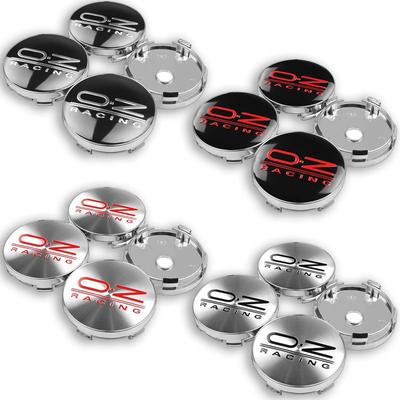 4 stuks 56/60mm OZ Racing Auto logo Wiel Center Hub Cap auto Velg refit Badge Creatieve embleem Cover sticker auto styling accessoires