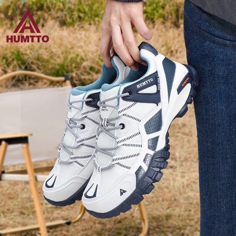 HUMTTO Men's Four-Season Breathable Mesh Outdoor Shoes
