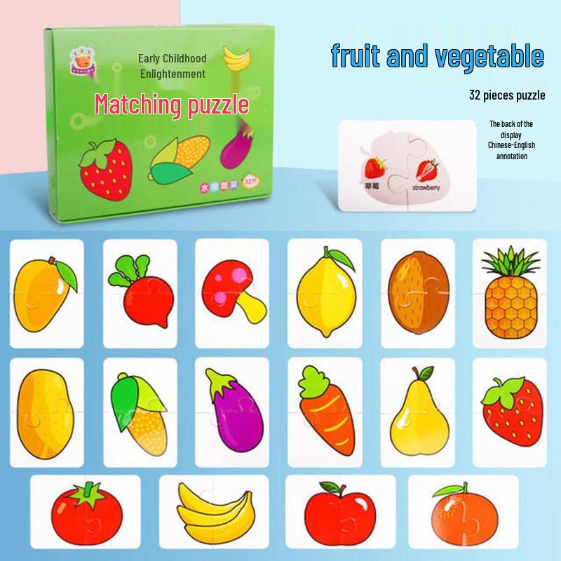 

Развивающие пазлы на сопоставление для детей в возрасте 1-6 лет: Набор карточек для развития мышления и раннего обучения