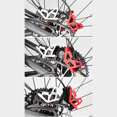 MTB Disc Brake Protector Wear Resist CNC Hydraulic Brake Protector Mountain Bike Brakes Guard Lid for Outdoor Cycling Accessory