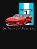 Pantera Red De Tomaso Pantera Classic Unisex T-Shirt