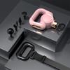 Wireless Fascia Gun Massager with Stretch Strap High-Frequency Vibration Deep Muscle Relax Body Neck Back Leg Massage Device