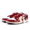 Jordan Air Jordan 1 FOMO Horse Year Limited CNY Edition, Shopping Bag Low Top Vintage Basketball Shoes Men's Red IQ5321-121(Team358-)
