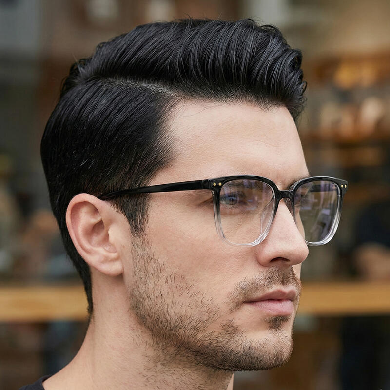 

LUXEYE Luxury Glasses Geek Chic Rimless Horn-Rimmed Glasses Frame MZ37001 Single product