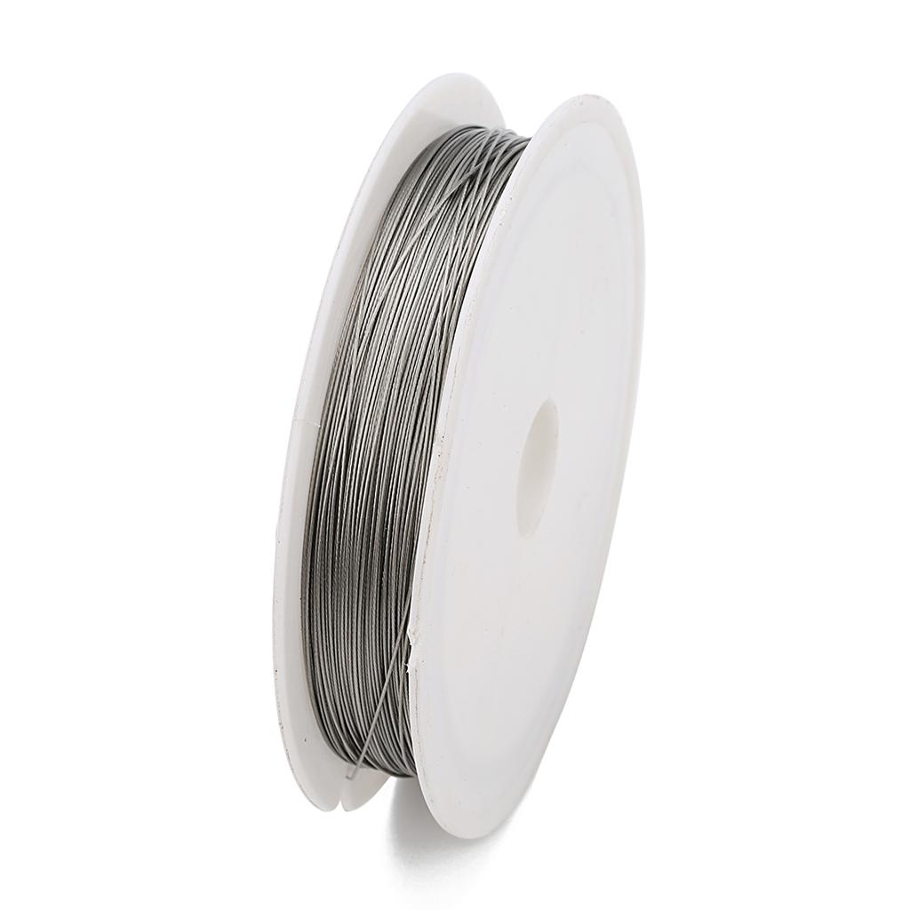 0.3-1.0mm Stainless Steel Wire Resistant Strong Line Tiger Tail Beading Wire For DIY Crafts Necklace Bracelet Jewelry Accessorie