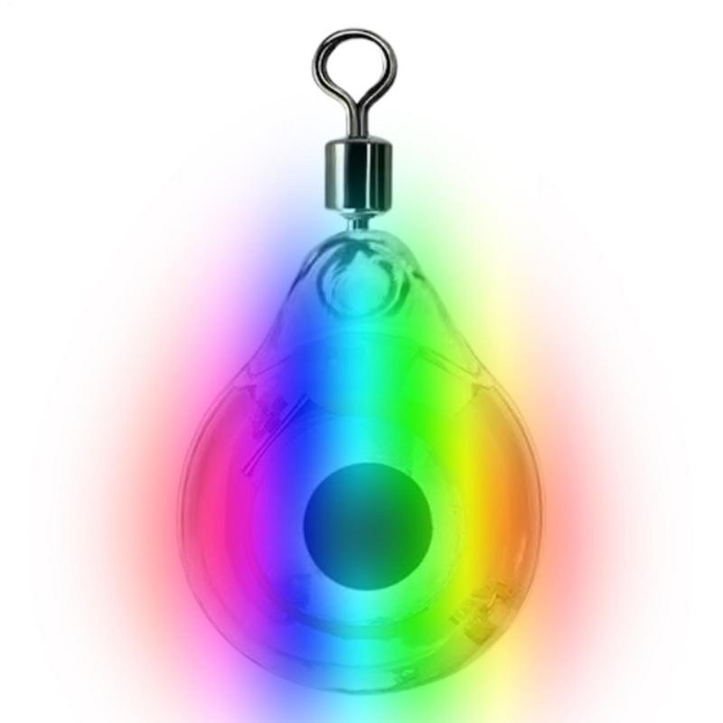 Mini Světlo na Rybářskou Návnadu Tvar Oka LED Hluboký Ponor Podvodní Rybářská Návnada Past Světlo Svítící Rybářská Chobotnice Rybářská Návnada