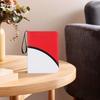 Card Binder with 50 Removable Sleeves Large Capacity Zipper Closure Lightweight Portable Card Collection Binder Game Card Holder