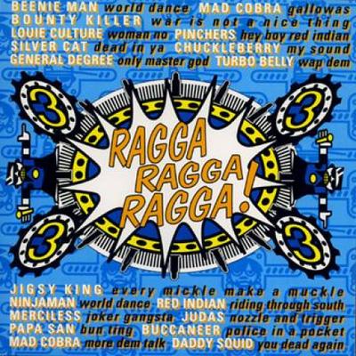 CD VARIOUS  Ragga Ragga Ragga Part 3 GRELCD212 Greensleeves 1994 UK Reggae Ska  Dub Used