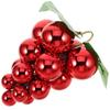 Reflective Fake Grapes Hanging Ornament for Decor Christmas Tree