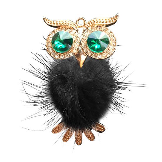 Perfume Clip Cartoon Metal Shape Good Smell Owl Mini Vehicle Air Outlet