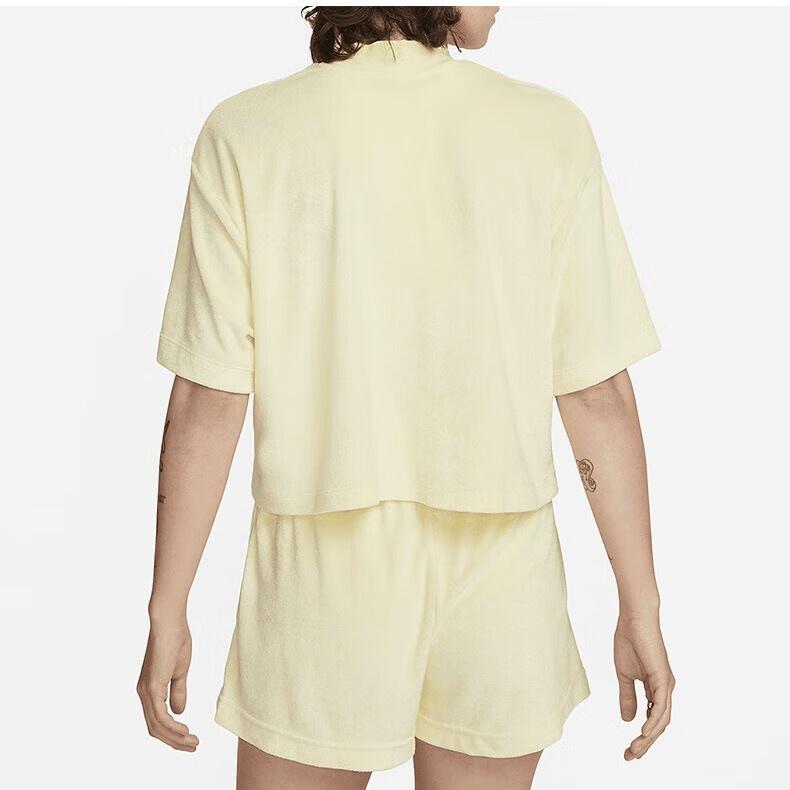 Nike T Shirt Women's Light Lemon Yellow Green DV7833-821