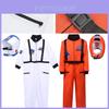 Traje de Astronauta Espacial Infantil Bsrlons Para Eventos Deportivos y Juego de Rol Tejido Suave y Duradero