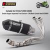 ER6N, Ninja 650, Versys 650, ER6F, Z650 Front & Rear Exhaust Pipe Modification