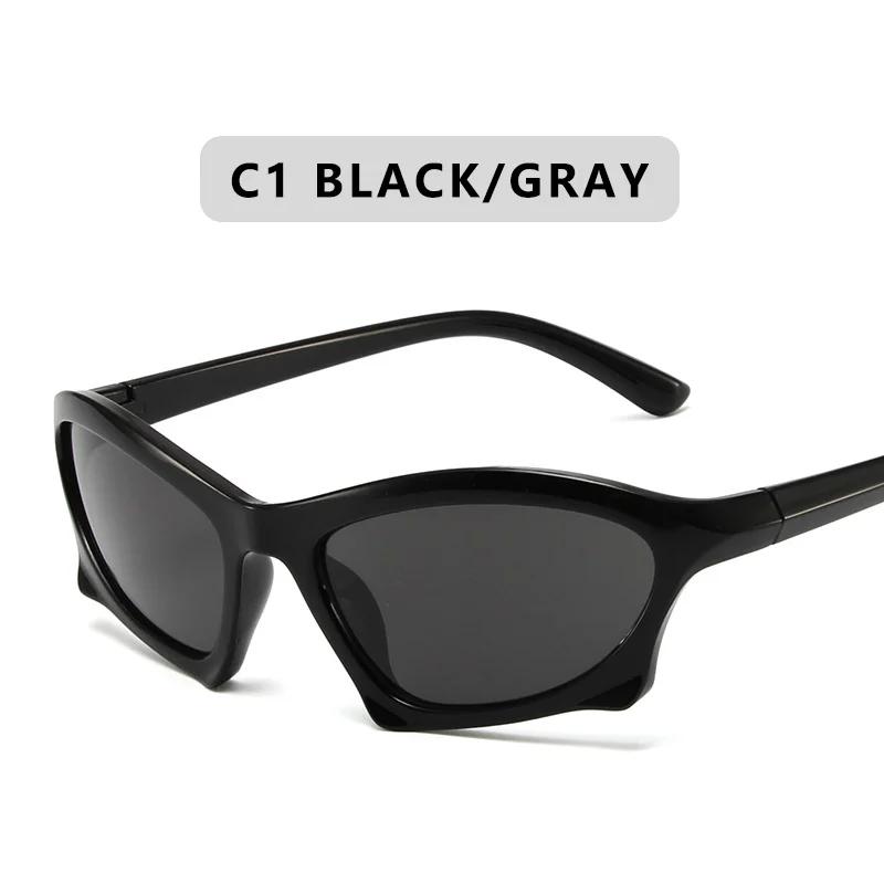 Luxury Punk Sports Sunglasses Women Brand Designer One Piece Sun Glasses Men Goggle Shades Uv400 Fashion Eyewear