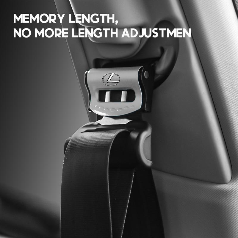 Car Seat Belt Limiter Anti-Slip Seatbelt Stopper For Lexus RX330 IS250 Ct200h RX350 ES350 Universal Car Seat Belt Fixing Clips