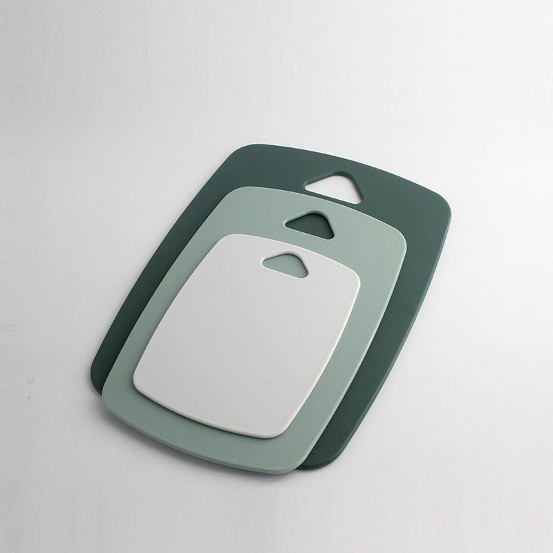 Nordic-style Kitchen Household Fruit Supplementary Food Cutting Board Double-sided Classification PP Plastic Cutting Board 3PCS
