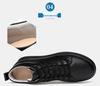 Summer Fashion 8CM Height Boost Men's Hidden Heel Korean Style British Trend Casual Skate Shoes