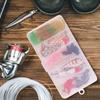 45pcs Fishing Lure Set Soft and Hard Bait Hooks Swivels with Tackle Box for Trout/Pike/Bass