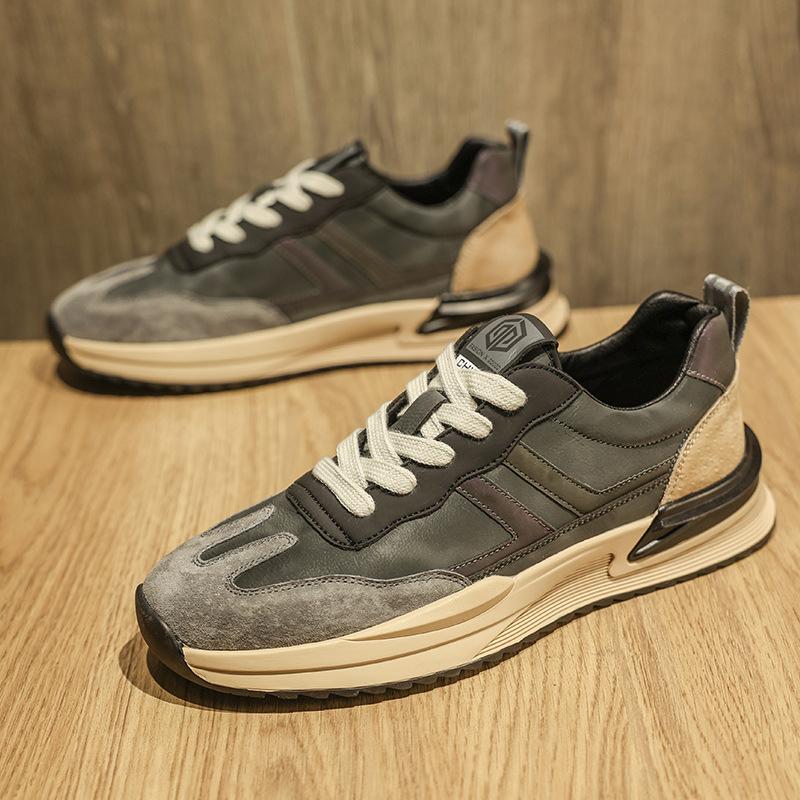 

Men s shoes new trendy shoes men s leather shoes winter breathable little white spring and autumn versatile leisure sports 2024 Forrest Gump board sho 44