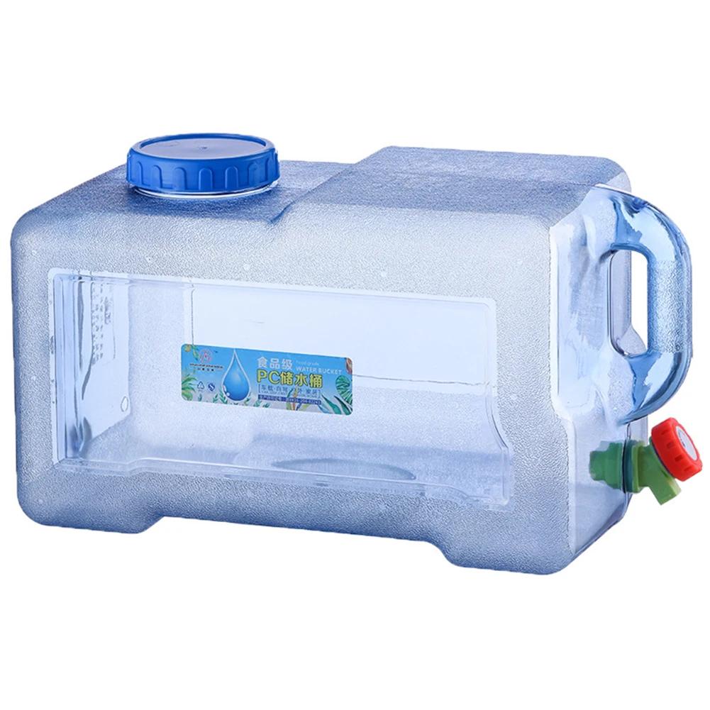15/19/20/22/24/28L Water Container with Detachable Faucet Portable Camping Water Bucket No Leakage for Camping Fishing Picnic