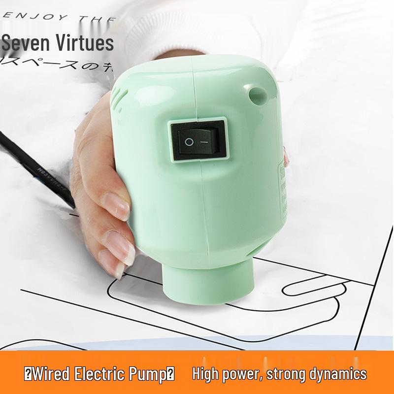 Dual-Use Wireless Electric Pump for Air Mattresses & Swim Rings