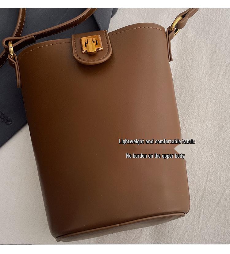 Damska Retro Matowa Torba Listonoszka - Casualowa Torba na Ramię Jesień/Zima