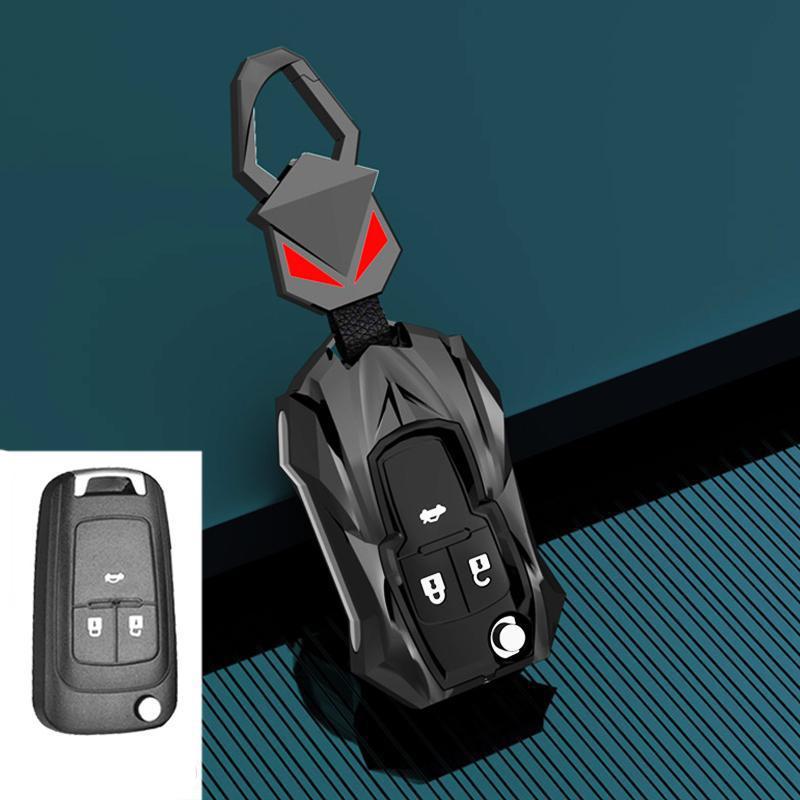 Zinc Alloy Car Remote Key Case Cover For Buick Chevrolet Cruze Aveo Trax Opel Astra Corsa Meriva Zafira Antara J