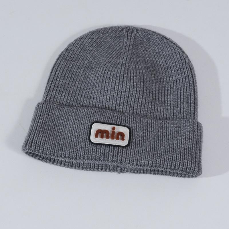 Hat for Women In Winter Warm Knitted Hat Korean Style Trendy Versatile Student Windproof Wool Hat Men