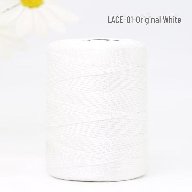 

1 мм разноцветные яркие нейлоновые плетеные нити для браслетов/сумок/обуви 01 piece белый