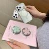 Electroplated Rhinestone Flower Magnetic Stand Case for iPhone 17 Pro Max / 16 Pro Max / 15 / 14