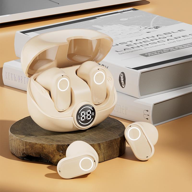 

JYL Earbuds M89 Display Mini In-Ear Comfortable Wear M89 skin color
