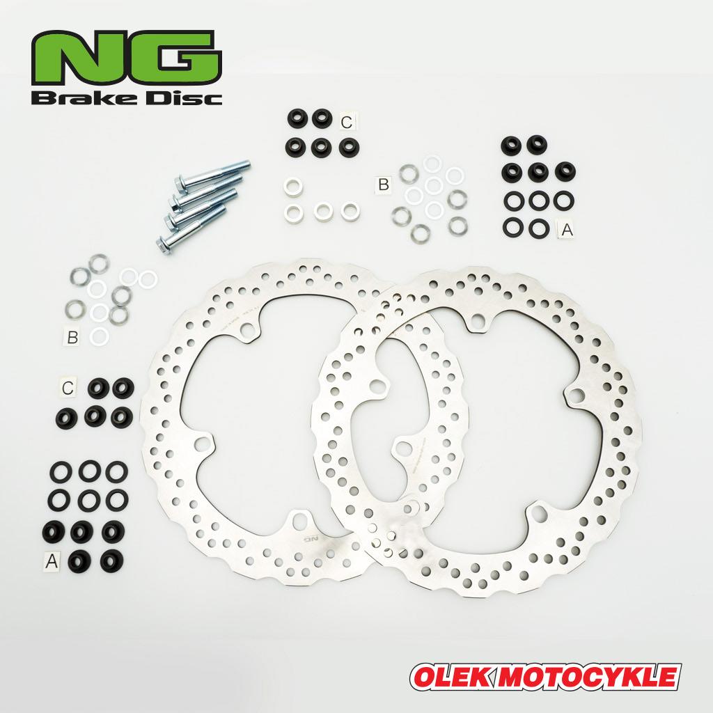 Bremsbelagsatz Bmw R 1200/1250/1300 Gs, 320Mm, Welle, Adapter