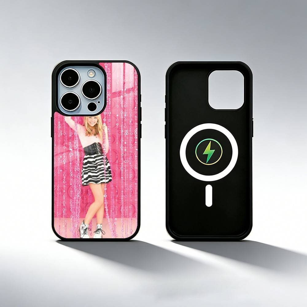 H-Hannah Montana Phone Case For iPhone17,16,15,14,13,12,11 Plus,Pro Max Magnetic For Magsafe Wireless Charging