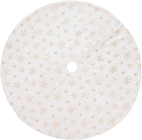 New Style Christmas Tree Skirt Double-layer Plush Tree Skirt Mini Tree Skirt Decoration