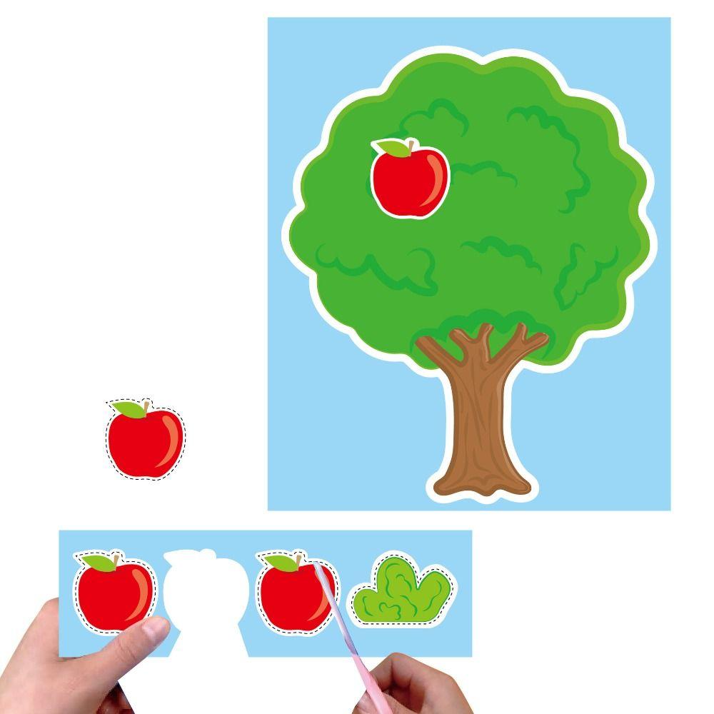 Paper Children's Paper-cut Book Montessori Children Handmade Paper Toy  Kids Toddlers Children