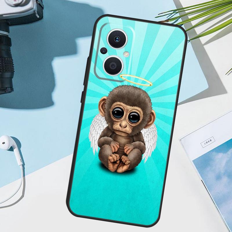 Monkey Gorilla Ape Baby Cover For OPPO Reno 12 F 13F 14F 11F 10 11 13 14 Pro 7 8 Lite OPPO Find X9 X5 X6 X8 Pro Case