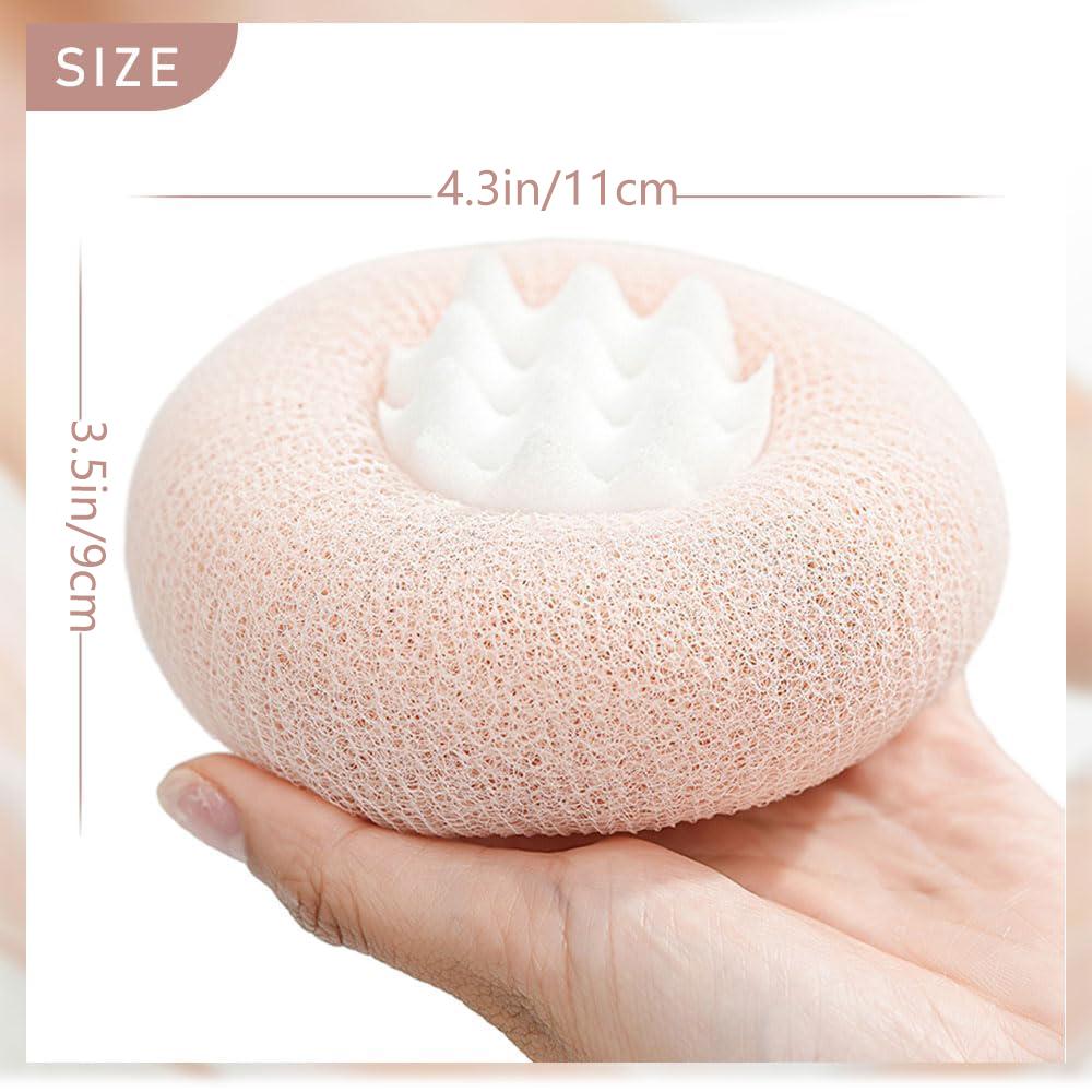 

BathBall Soft Silicone Body Cleansing Brush for Exfoliation Convenient Practical Easy ToClean Pamper Yourself Silicone BathBrush