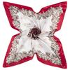 New Carriage Silk Scarf For Ladies Floral Print Hijab Shawl Brand Scarf Foulard Square Head Scarves Wraps For Women Bandana