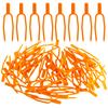 Cleme pentru Suport Plante Cățărătoare pentru Căpșuni Clipsuri de Fixare Tulpini Suporturi din Plastic pentru Plante Cățărătoare pentru Grădinărit și Propagare Set de 50