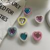 Cute Crystal Hearts Diamond Mobile Phone Grips Finger Ring Bracket Stand Holder 5