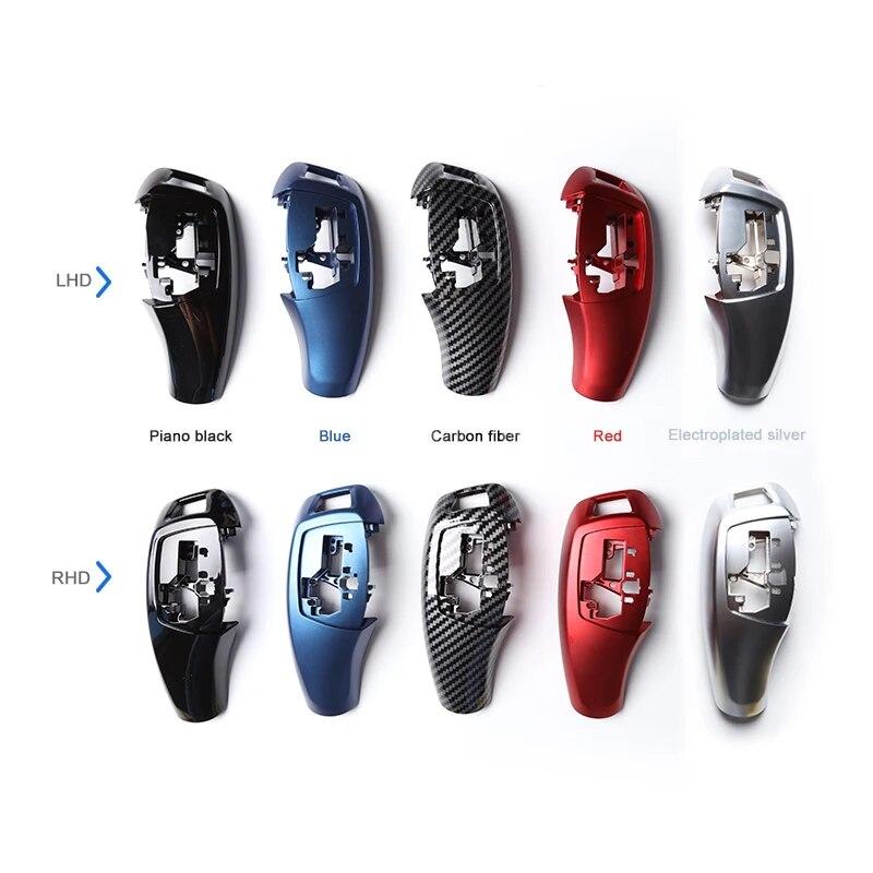 Replacement Gear Shift Cover For BMW F30 F31 F32 F10 3 5 7 Series Shifter Gear Knob Lever Panel Head Cover Sticker