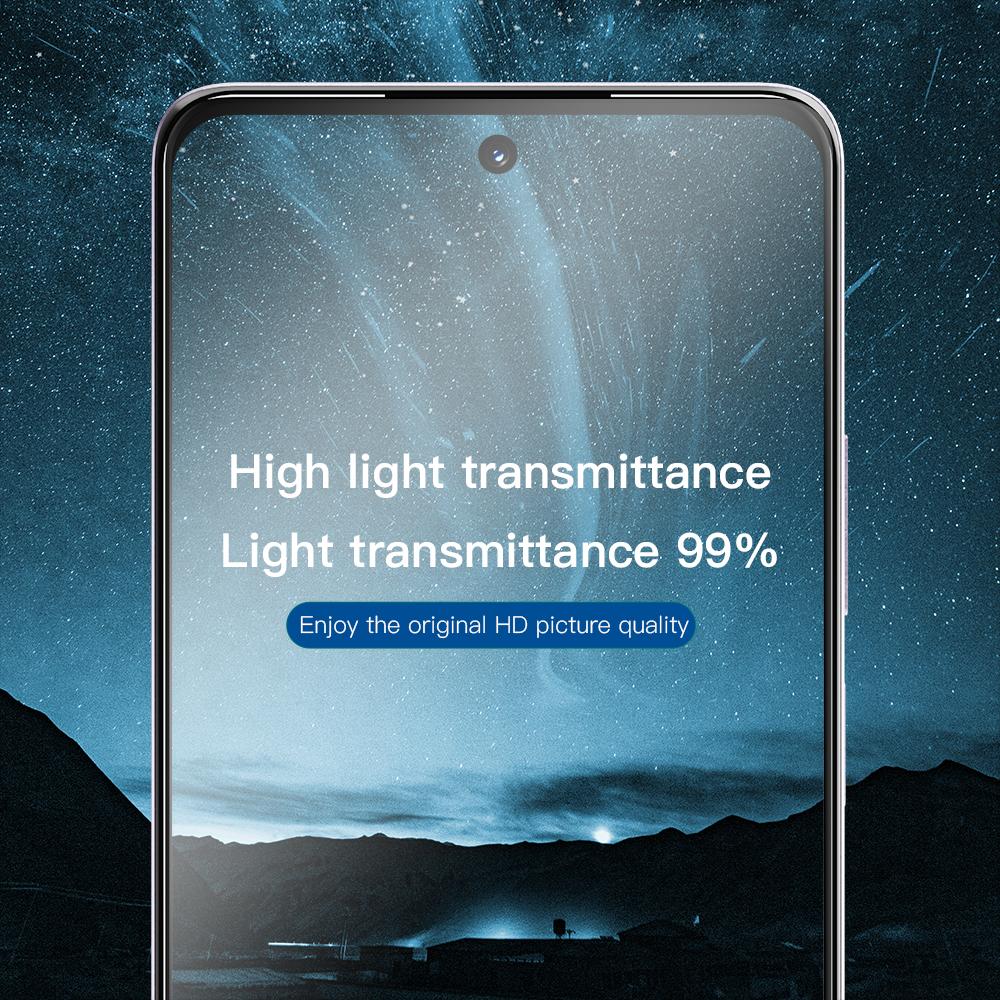 KEYSION Tempered Glass Full Cover for Honor 200 Smart 400 Lite 5G HD Phone Screen Protective Glass Film for Honor X7c X5b Plus